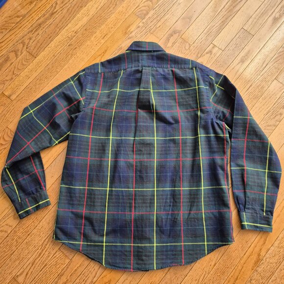 Polo Ralph Lauren Classic Fit Pony Shirt Men's XL Button Up Green Plaid - Picture 6 of 14